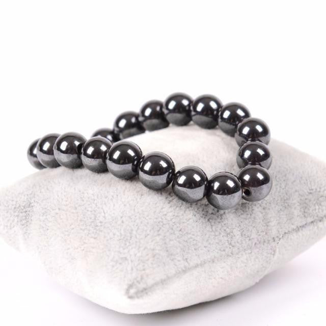Magnetisches Hämatit-Perlenarmband für das Gleichgewicht