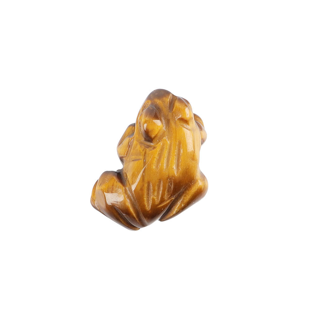 Mini-Kristall-Frosch-Schnitzereien, 2,5 cm, Heilfiguren