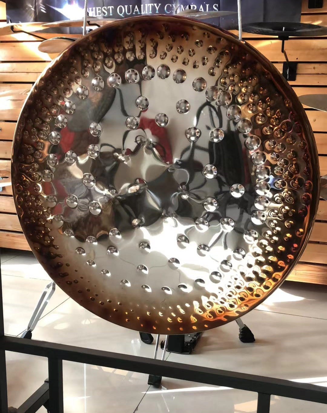 18" bis 36" Spiegel-Chau-Gong-Instrument zur Meditation