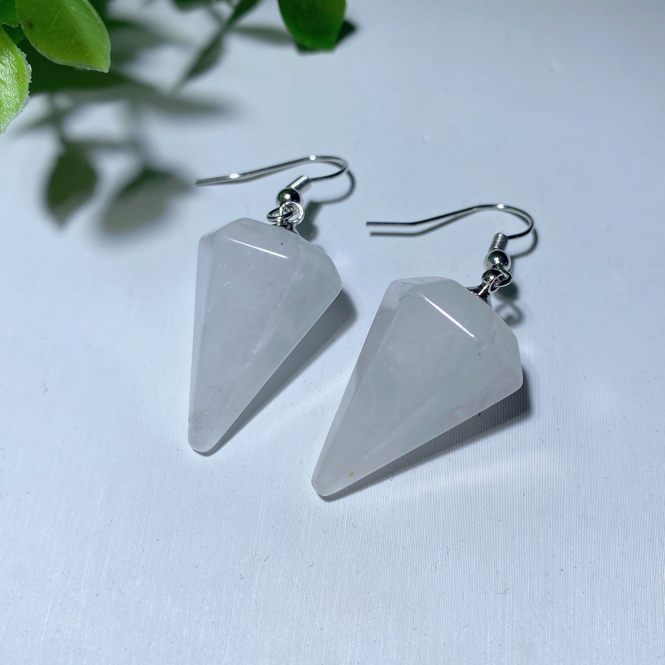 Mixed Crystal Arrow Head Spiritual Earrings | Healing Sounds
