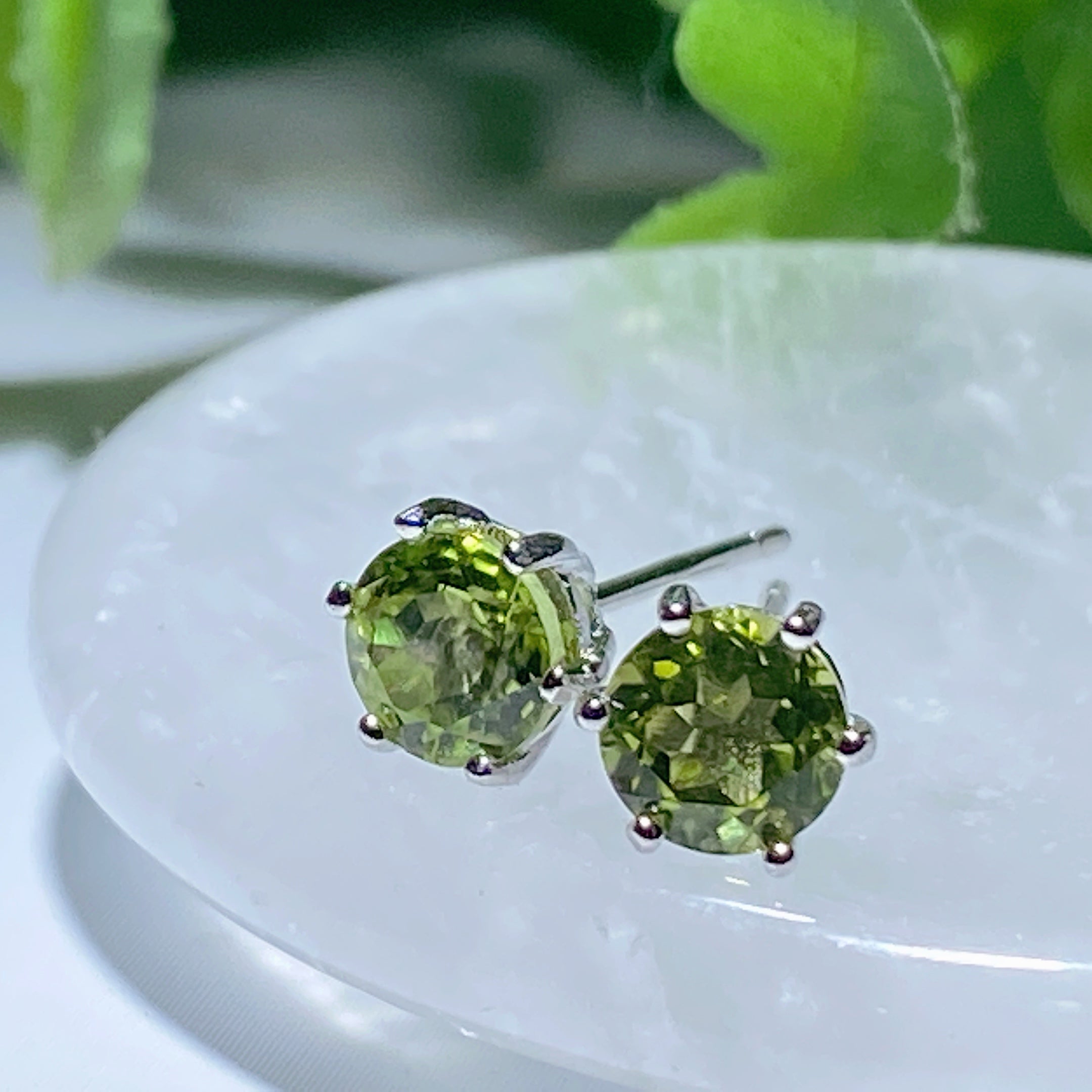 Spirituelle Ohrringe aus gemischten Kristallen mit Heilsteinen