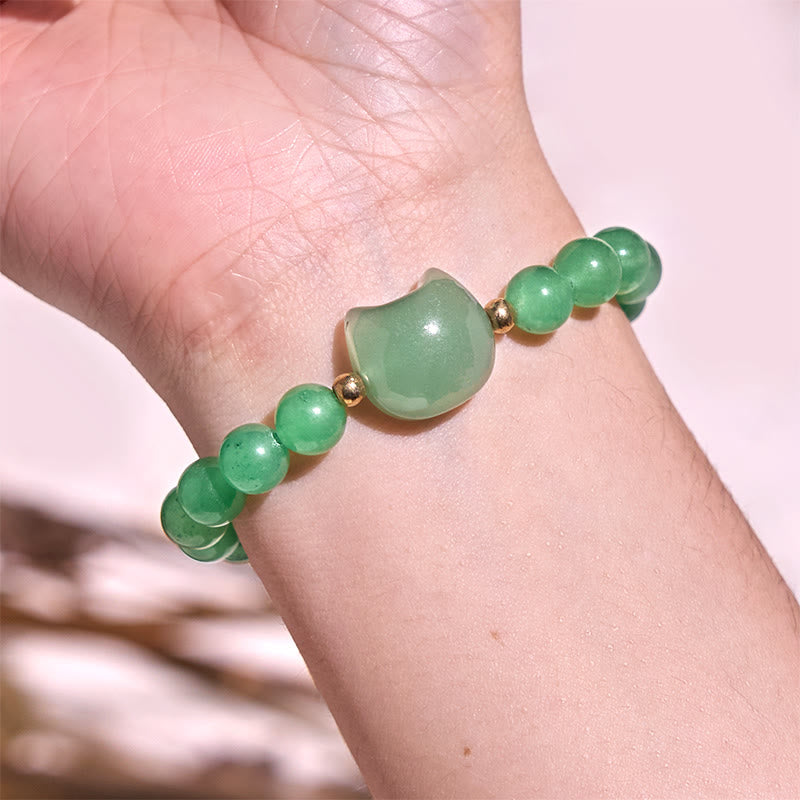 Mehrstein-Kristall-Katzenkopf-Armband zur Heilung