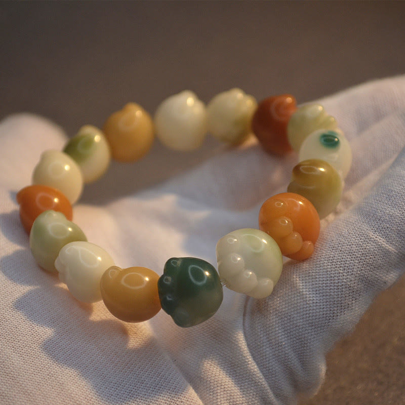 Mehrschichtiges spirituelles Bodhi-Samen-Armband für ruhige Harmonie