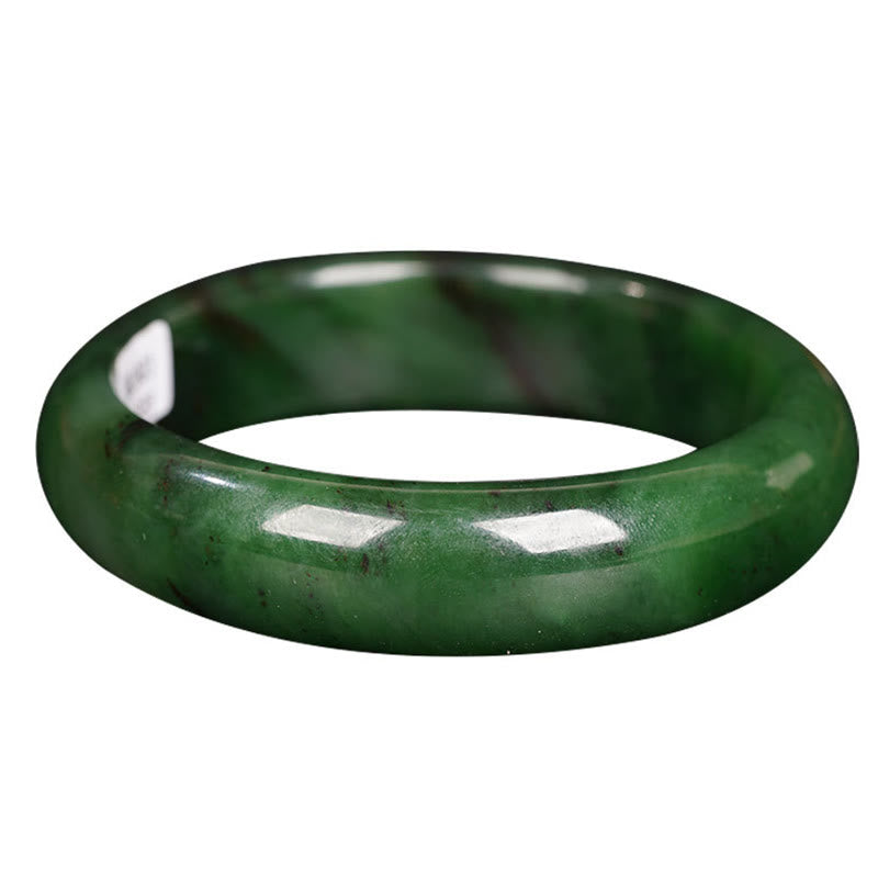 Natürliches Hetian Cyan Jade Armband für Erfolg & Glück 56mm