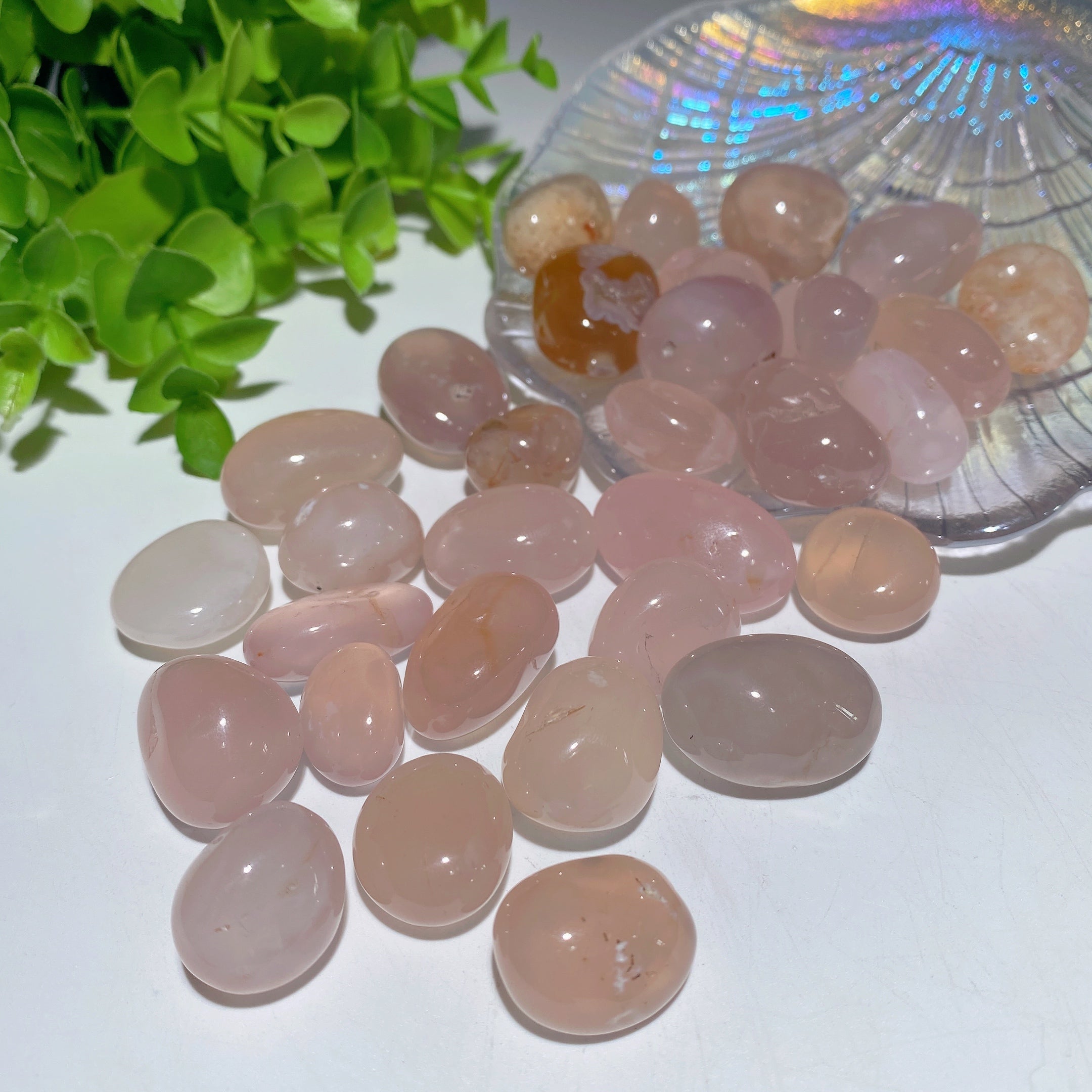 Natürliche Trommelsteine 15–30 mm für die Kristallheilung