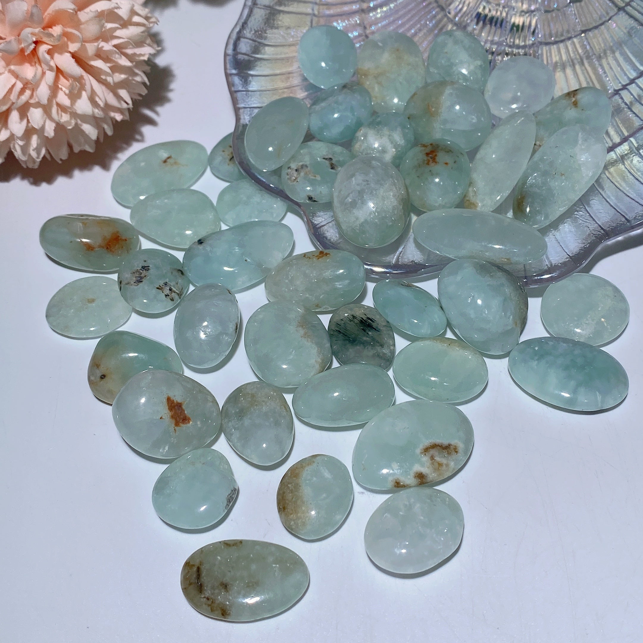 Natürliche Trommelsteine 15–30 mm für die Kristallheilung