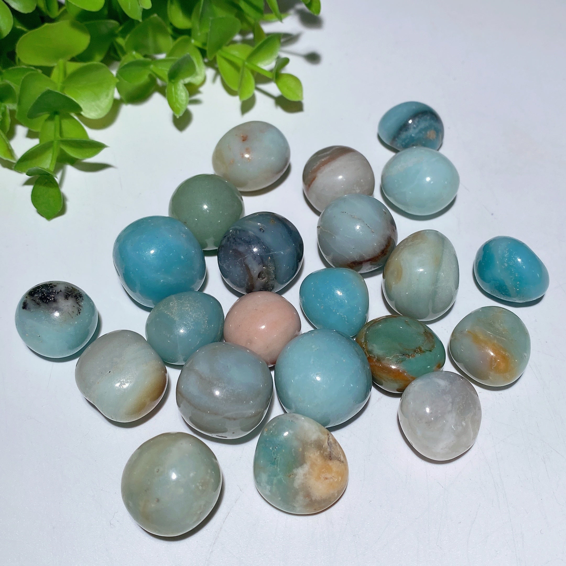 Natürliche Trommelsteine 15–30 mm für die Kristallheilung