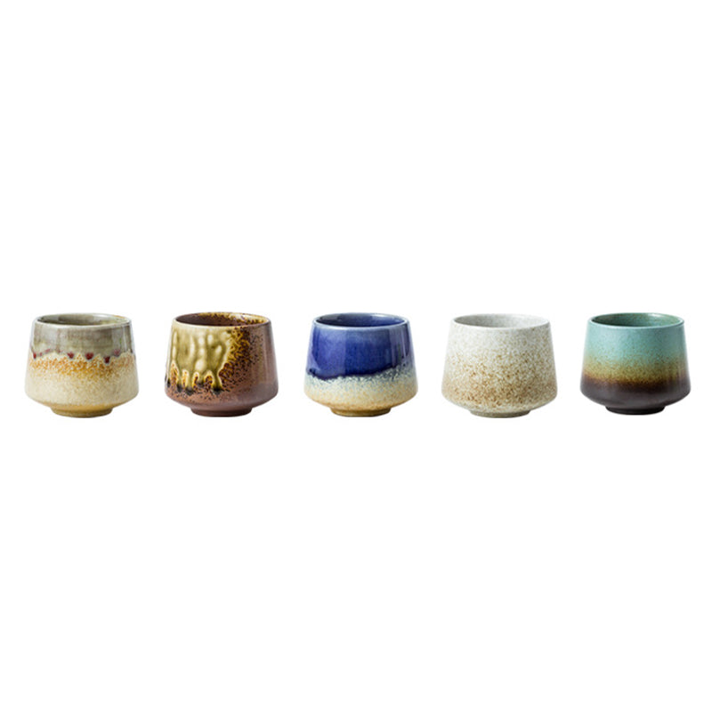Retro-Kiln-Change-Keramik-Kaffeetasse, 200 ml