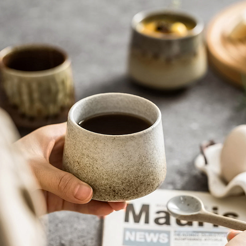 Retro-Kiln-Change-Keramik-Kaffeetasse, 200 ml