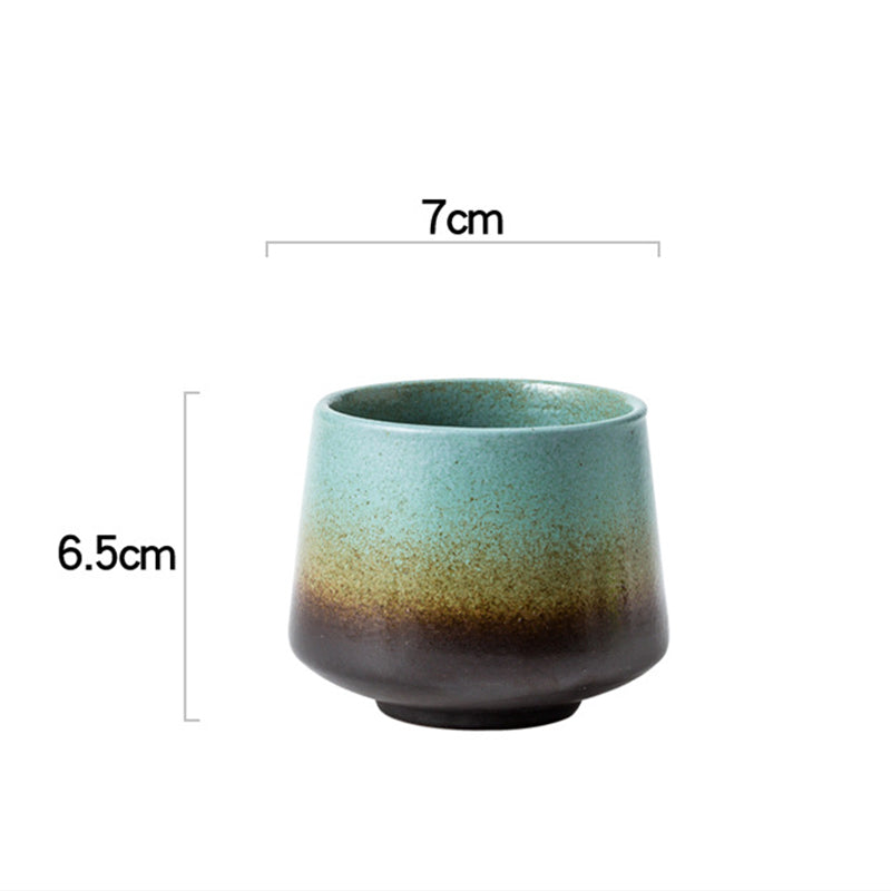 Retro-Kiln-Change-Keramik-Kaffeetasse, 200 ml