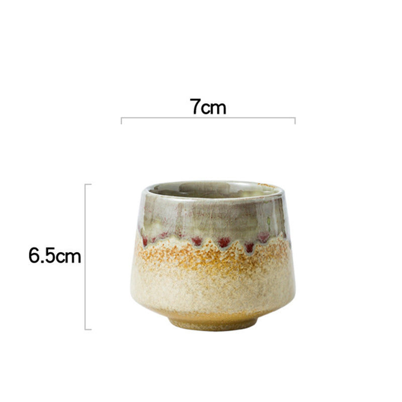 Retro-Kiln-Change-Keramik-Kaffeetasse, 200 ml