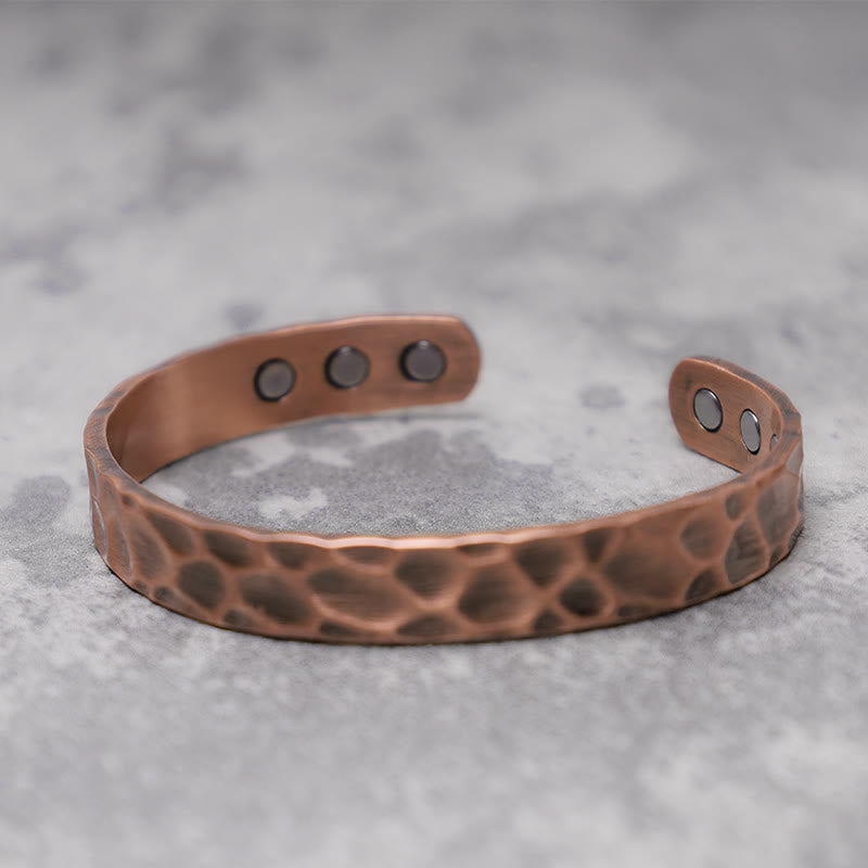 Rustikales Kupfer Balance Magnetisches verstellbares spirituelles Armband