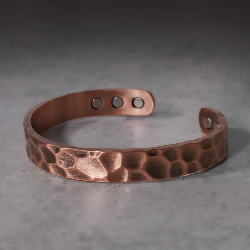 Rustikales Kupfer Balance Magnetisches verstellbares spirituelles Armband
