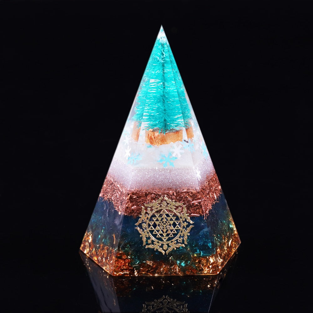 Sechseckige Pyramide „Season of Joy“