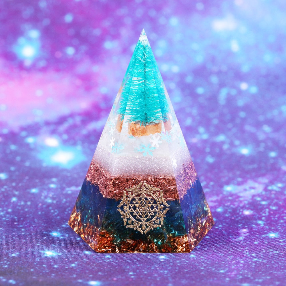 Sechseckige Pyramide „Season of Joy“