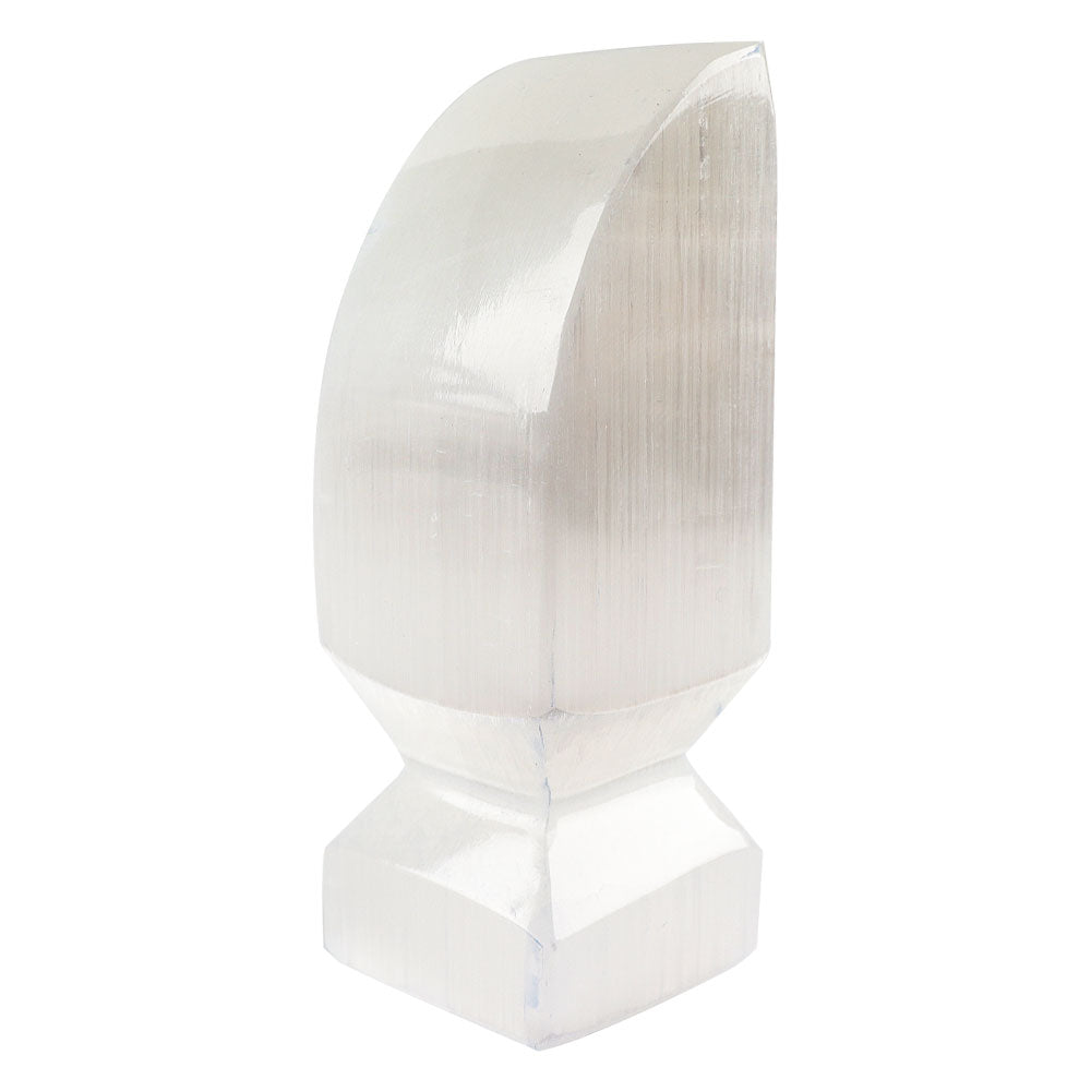 Selenit-Obelisk-Kristallspitze 1,5 Zoll für Meditation