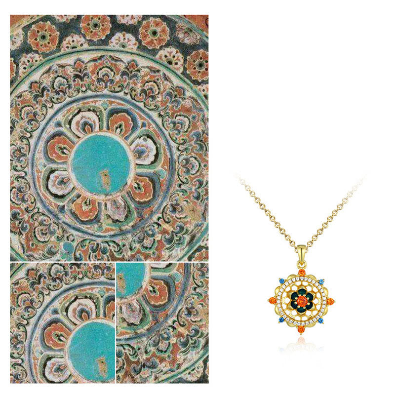 Silberne Lotusblüten-Halsketten für Neuanfang und Erleuchtung