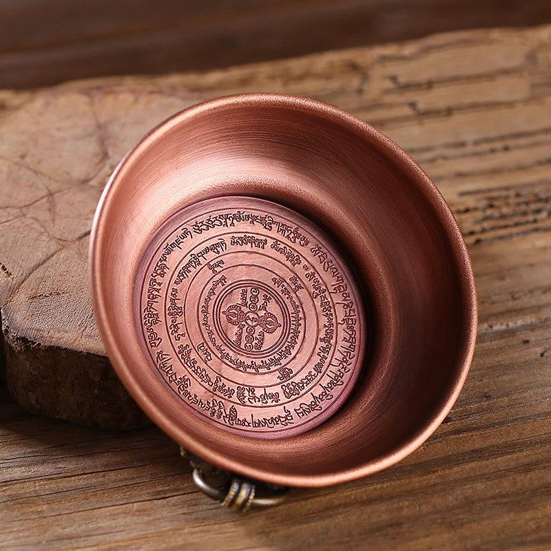 Kleiner Gebetsaltar aus Kupfer für Rituale im heiligen Raum