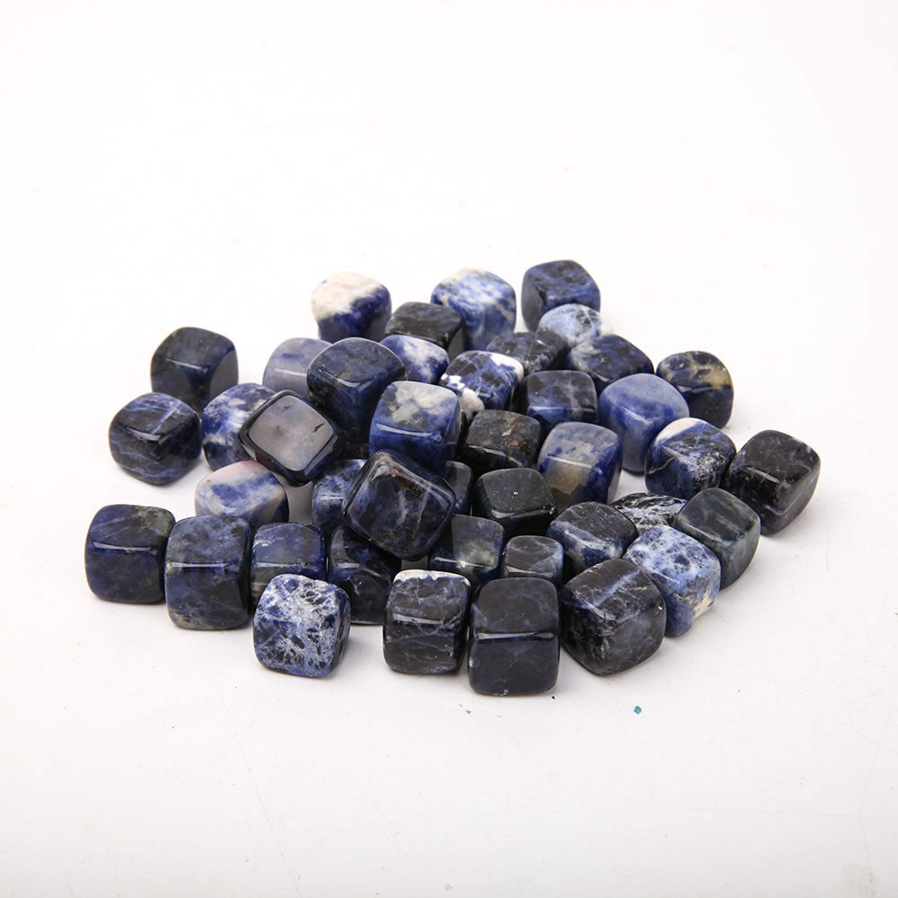 Sodalith 1,5–2 cm Würfelbeutel für Heilung und Energie