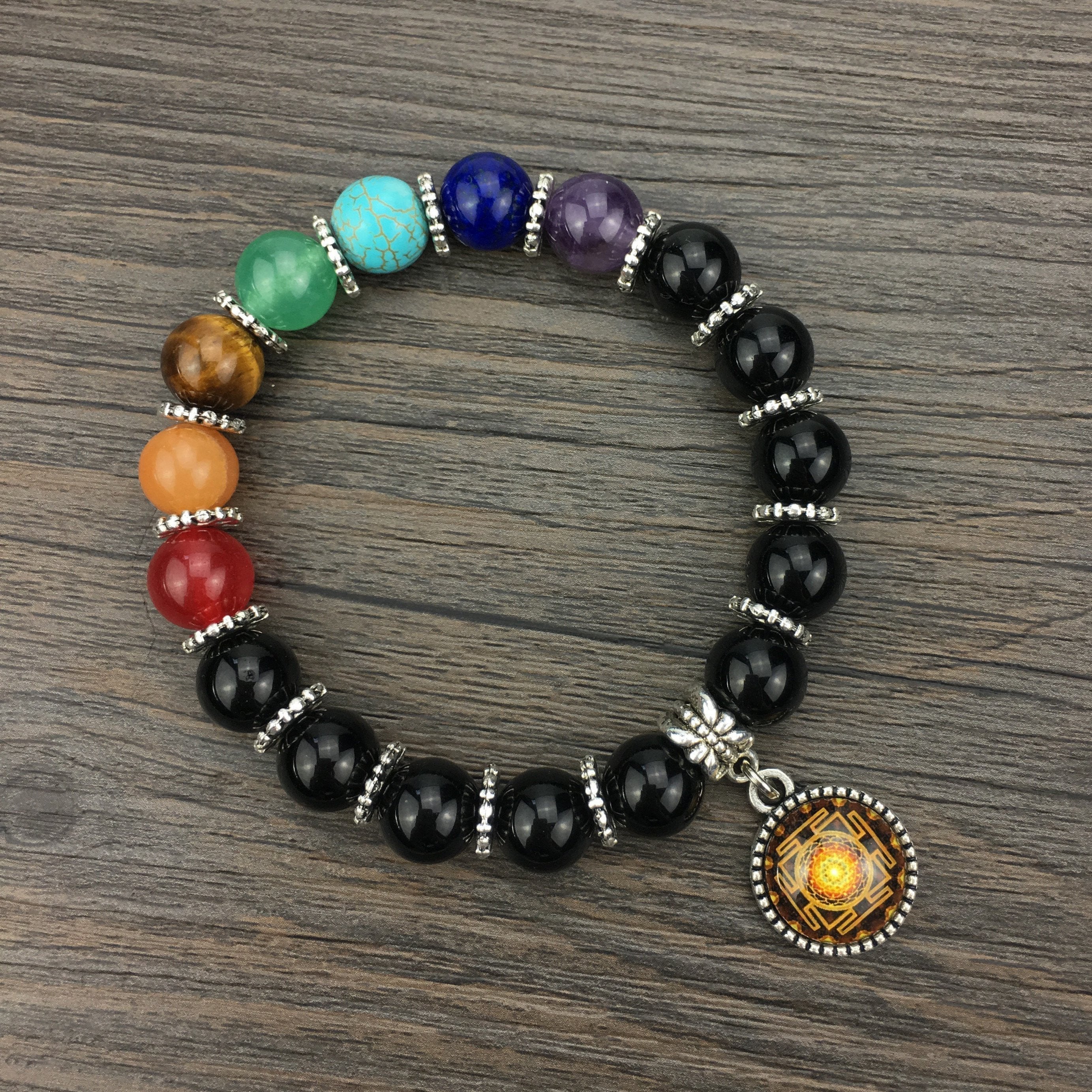 Sri Yantra Chakra Balance Armband