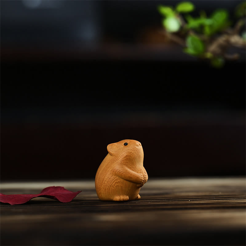 Chinesische Tierkreiszeichen Mini Tier Wohlstand Dekoration