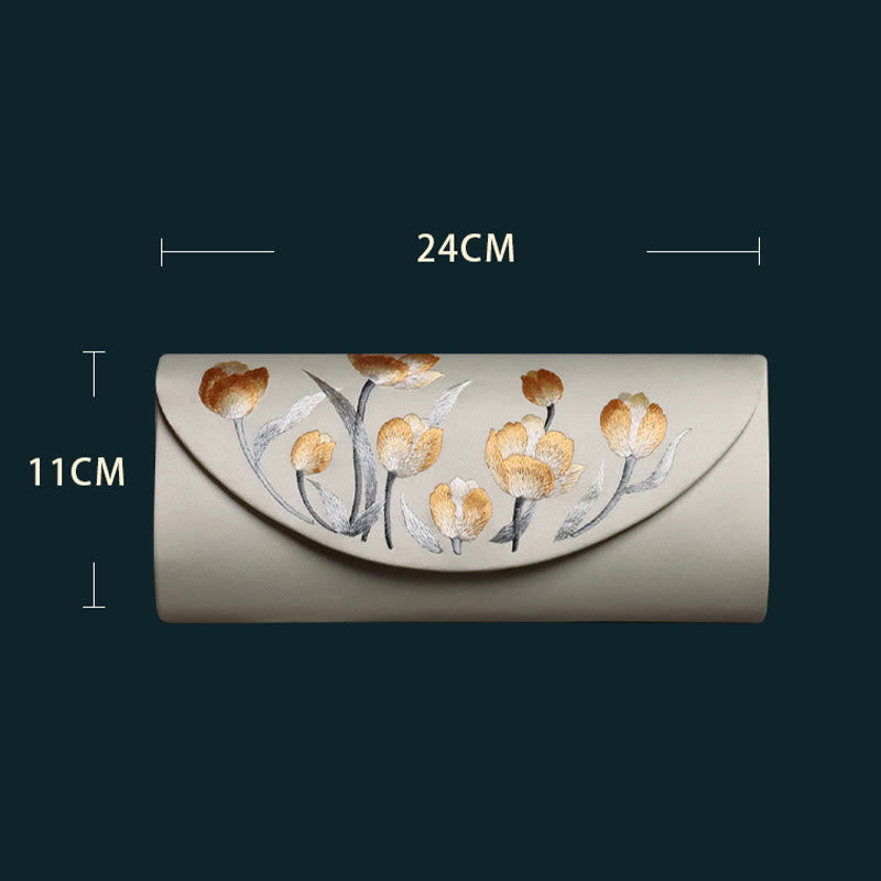 Tulip Su Stickerei Umhängetasche | Spiritueller Schmuck Charm