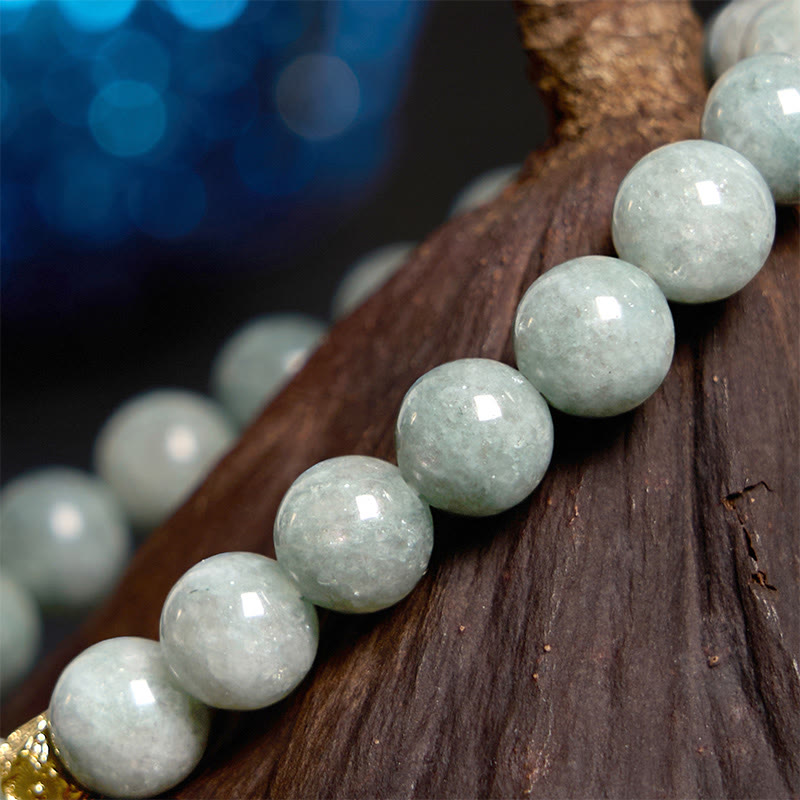 Unisex-Jade-Armband für Wohlstand und Glück, 14–16 cm