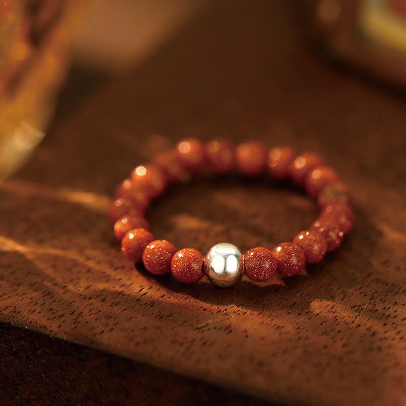 Segensring aus weißer Jade und schwarzem Onyx