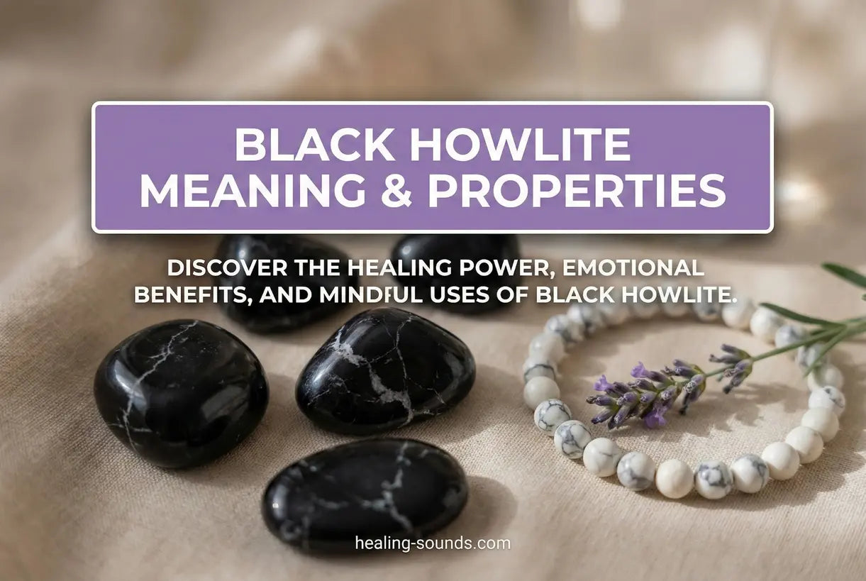 Black Howlite Meaning & Properties: Healing Benefits Guide