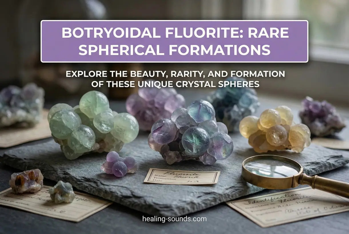 Botryoidal Fluorite Formations: Rare Crystal Spheres & Meaning