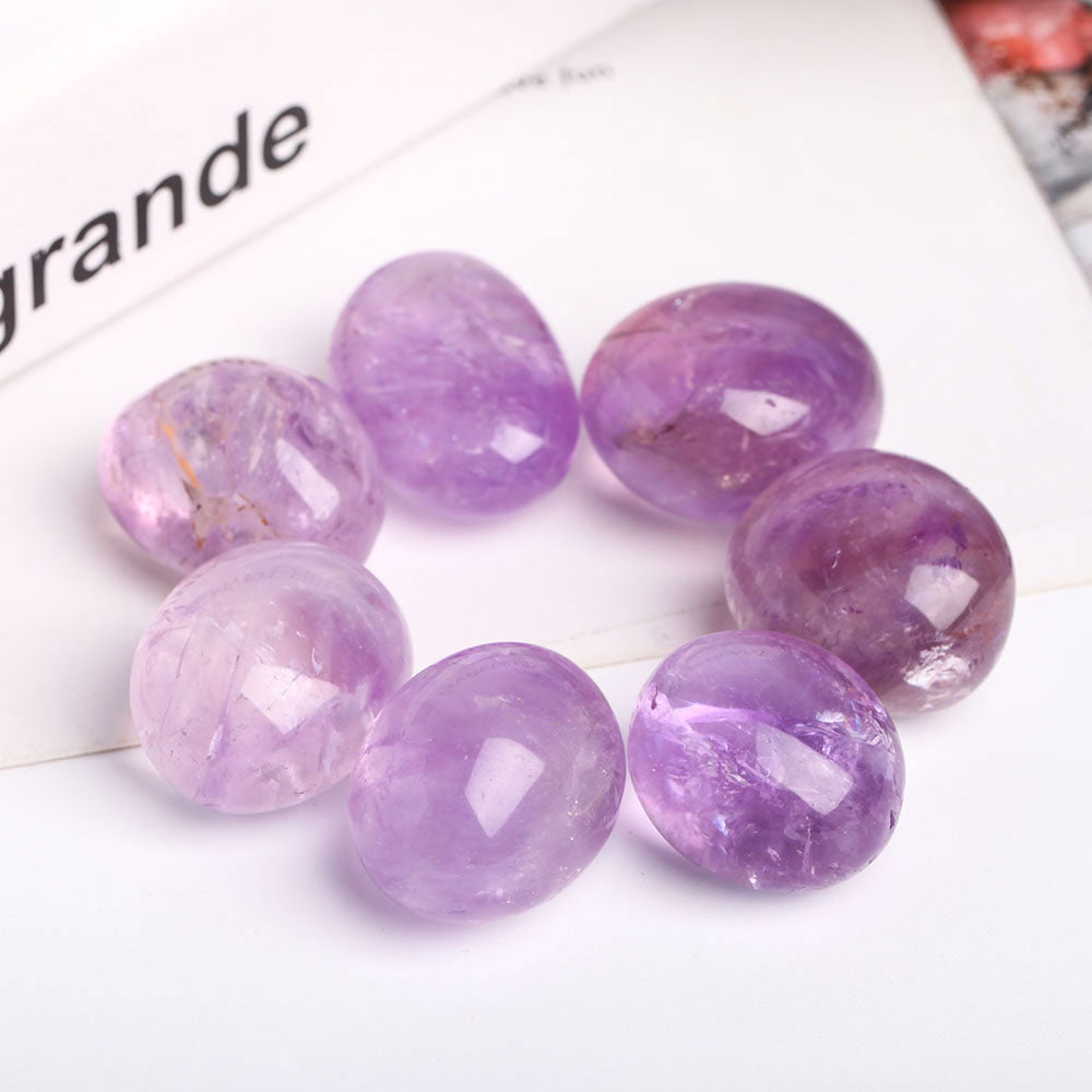 0.25kg Amethyst Tumbled Stones for Healing & Spiritual Balance