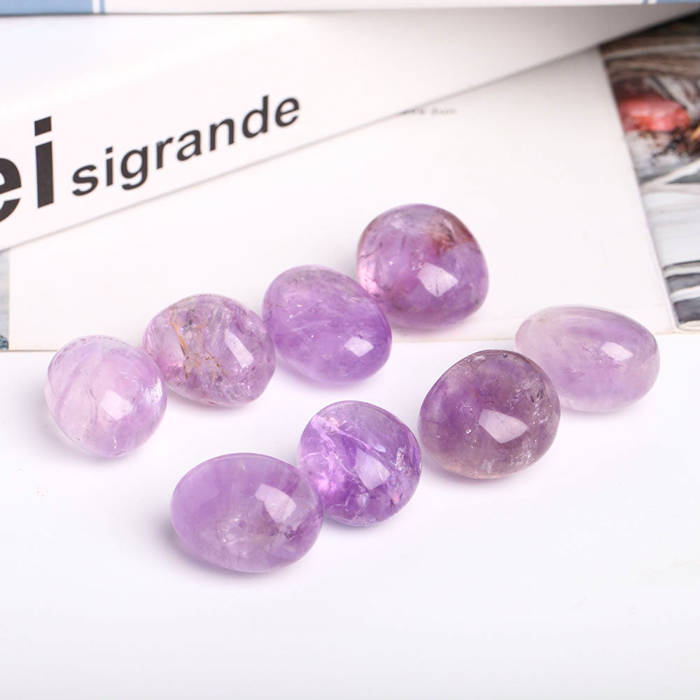 0.25kg Amethyst Tumbled Stones for Healing & Spiritual Balance