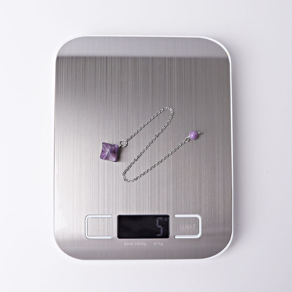 0.5 inch Merkaba Pendulum Spiritual Necklace