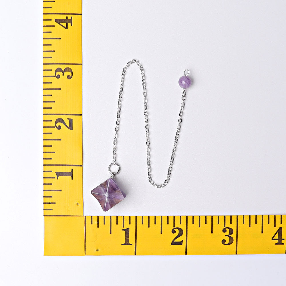 0.5 inch Merkaba Pendulum Spiritual Necklace
