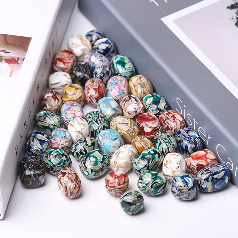 0.5kg Mixed Colorful Crystal Tumbled Stones for Healing & Chakra