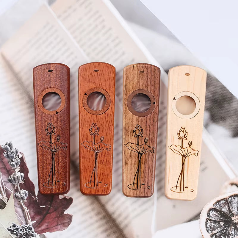 Wooden Kazoo Entry Niche Musical Instrument Performance Professional Accompaniment Artifact Kazoo Orff Musical Instruments