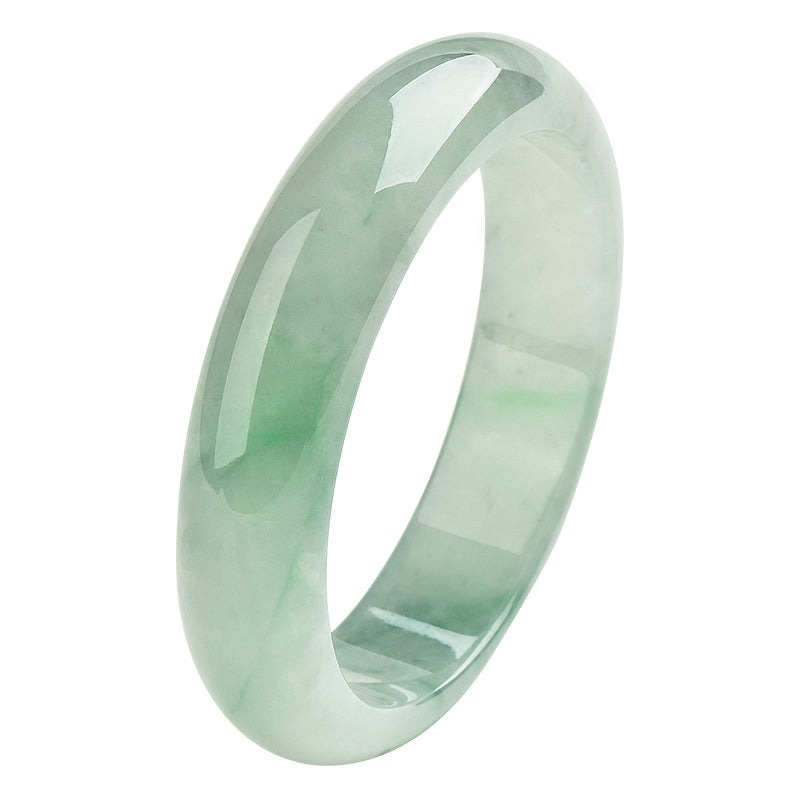 Natural Jade Prosperity Wealth Bangle Bracelet 57-58mm