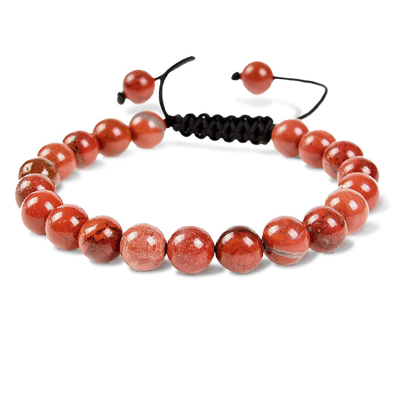 Unisex Adjustable Spiritual Healing Bracelet with Gemstone Beads