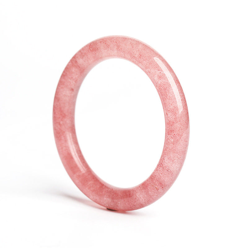 Strawberry Quartz Love Healing Bracelet 50mm Bangle