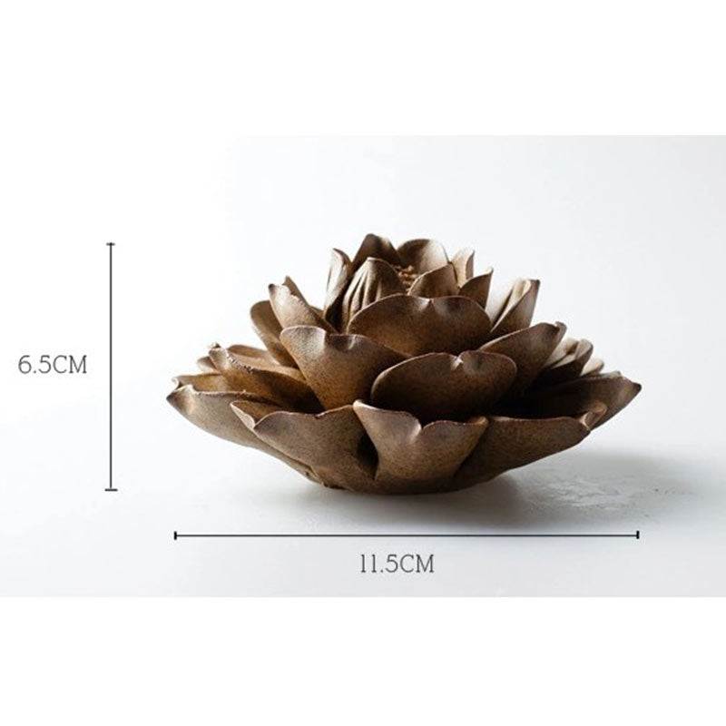 Lotus Tibetan Backflow Meditation Incense Burner