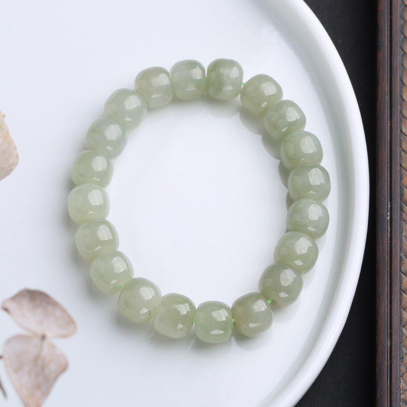 Gradient Jade Luck Blessing Bracelet | Unisex Jade Jewelry