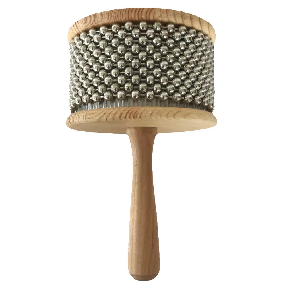 Cabasa Wooden Material Orff Instrument Music Toys Children Pop Hand Shaker Percussion Toys Kid Early Education Birthday Gifts