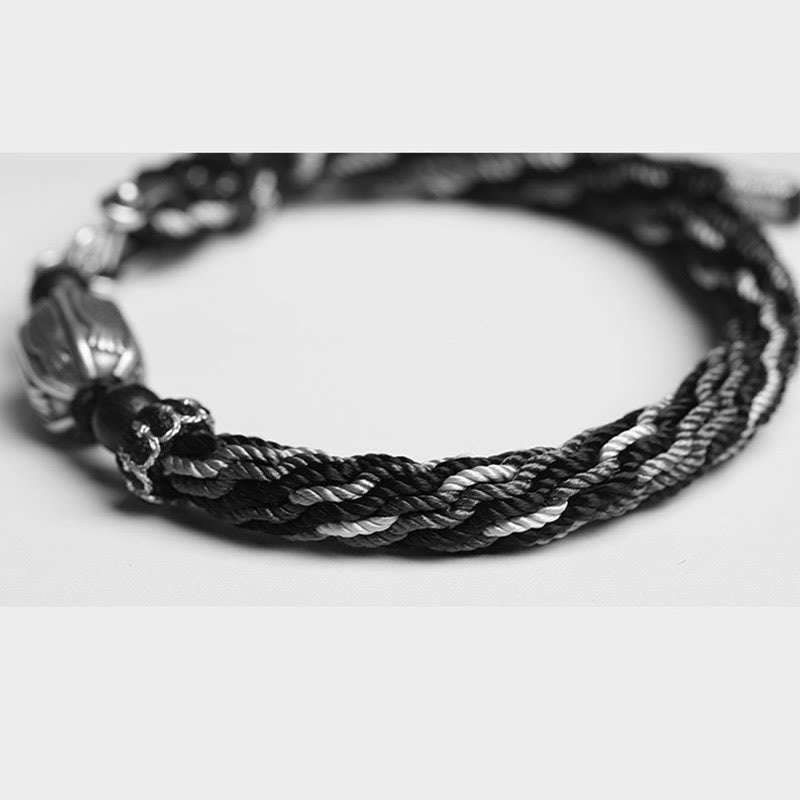 Sterling Silver Koi Fish Wealth Reincarnation Bracelet