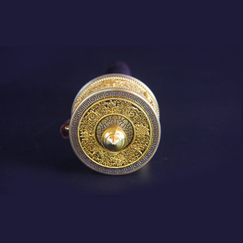 Copper Tibetan Prayer Wheel | Om Mani Padme Hum Symbol