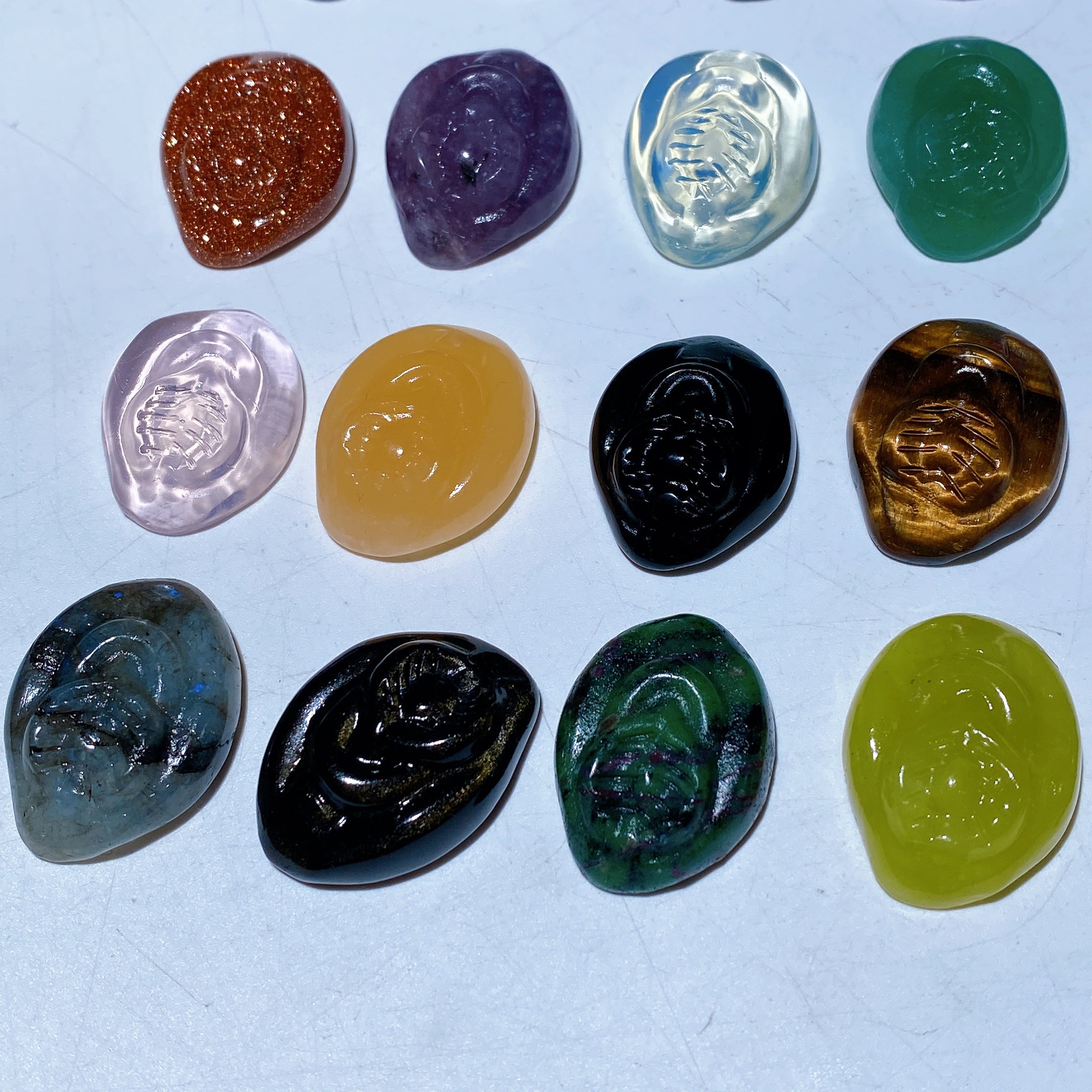 1.0 inch Mixed Crystal Life Source Healing Figurines
