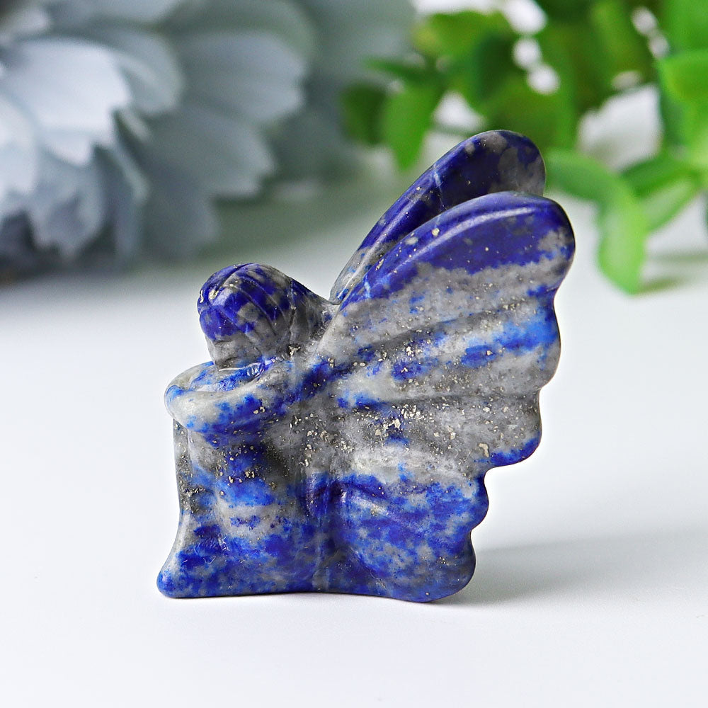 1,5 Zoll Lapislazuli-Feenkristall-Figurschnitzerei