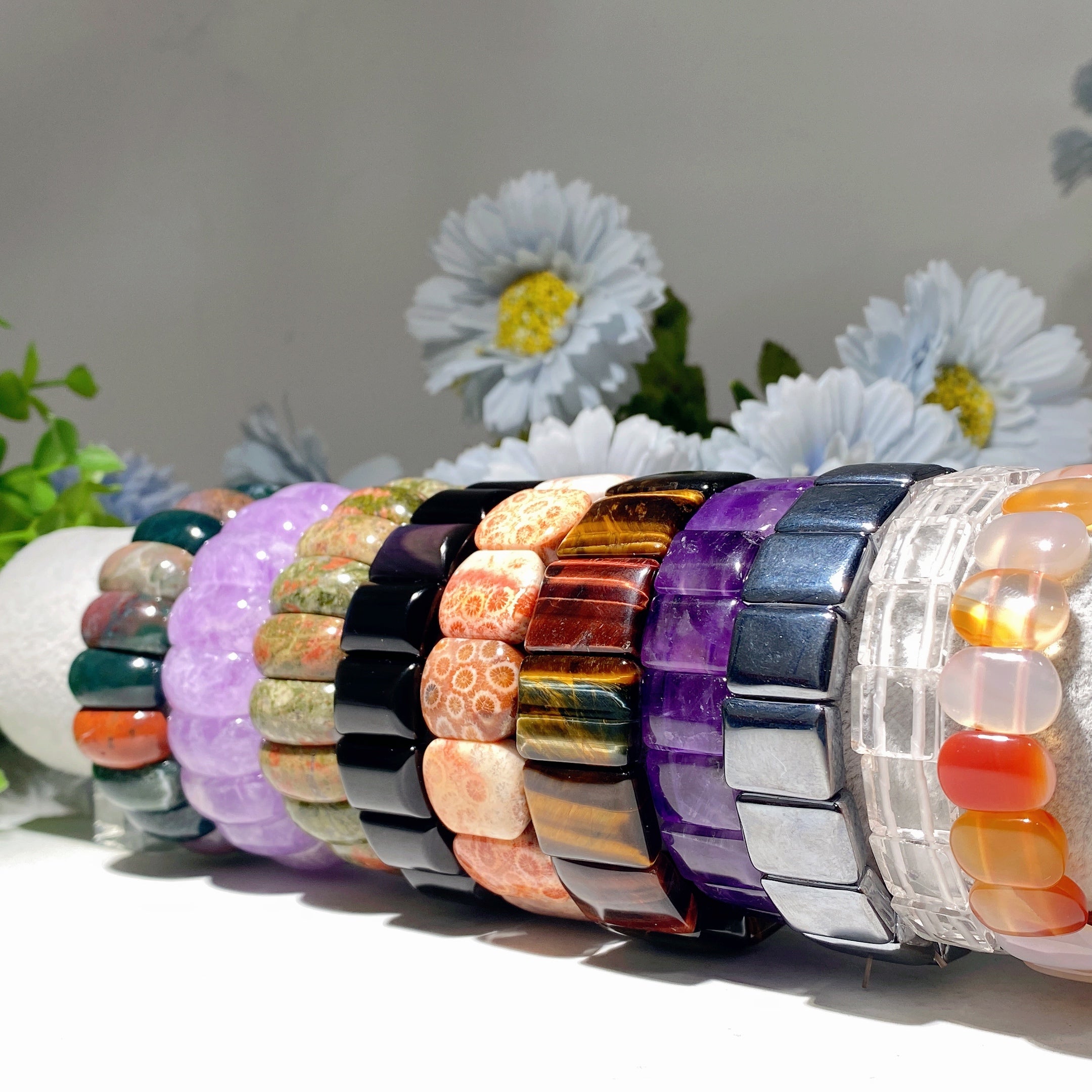 10-25mm Mixed Crystal Spiritual Healing Bracelet