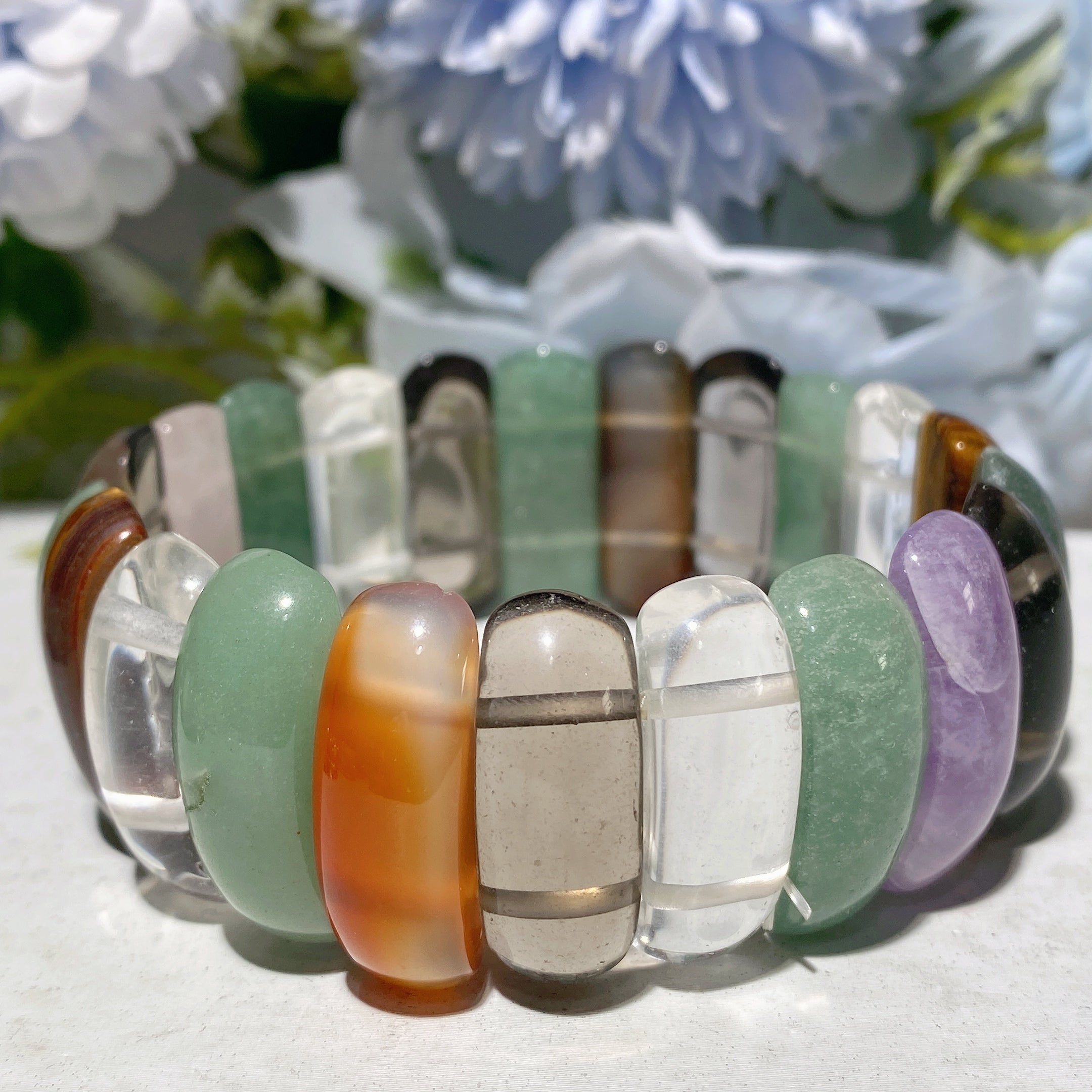 10-25mm Mixed Crystal Spiritual Healing Bracelet