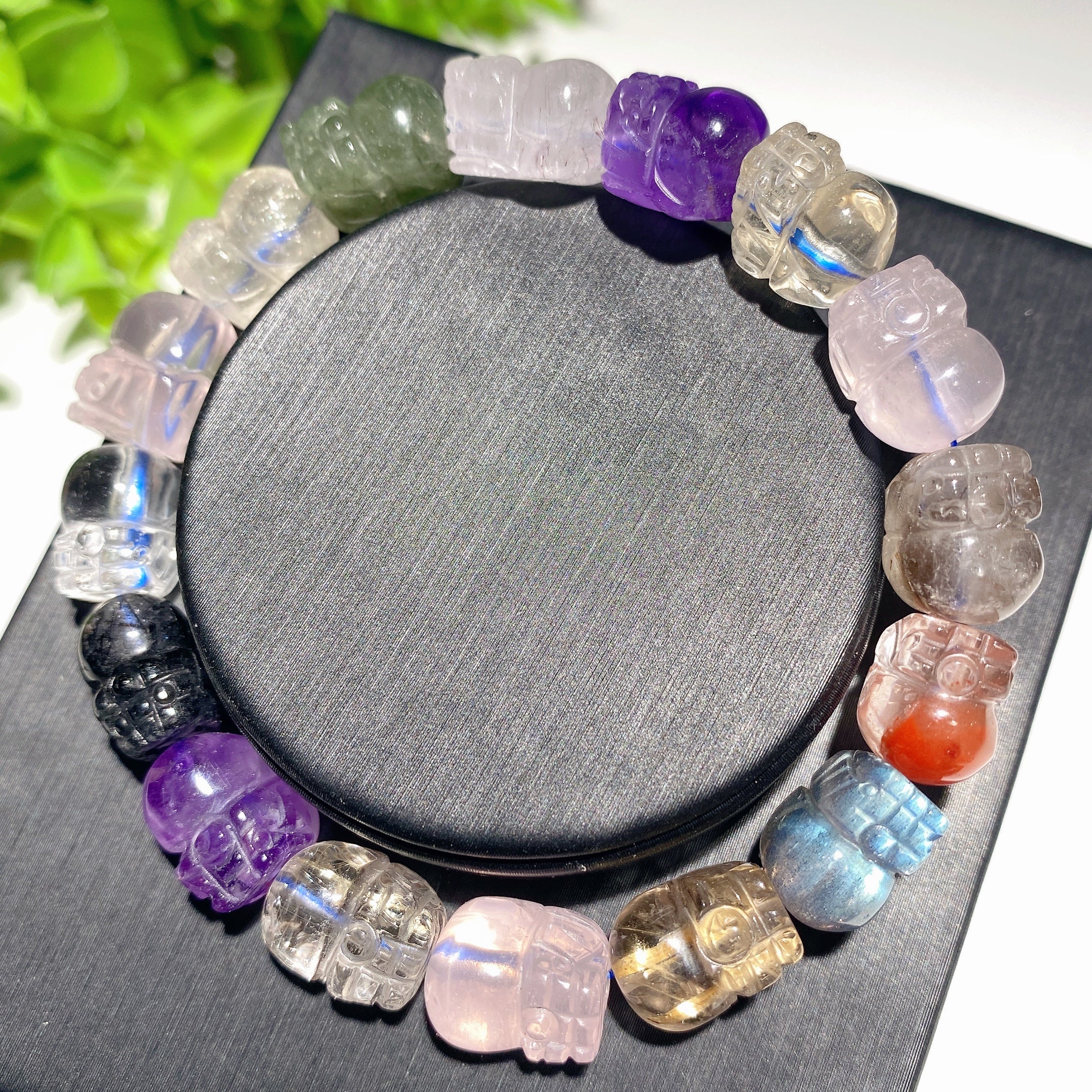 10-25mm Mixed Crystal Spiritual Healing Bracelet
