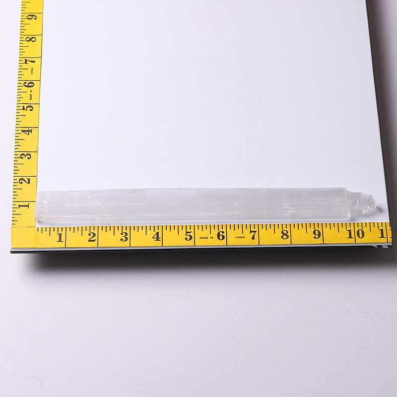 10,5" Selenit-Chakra-Kristallstab